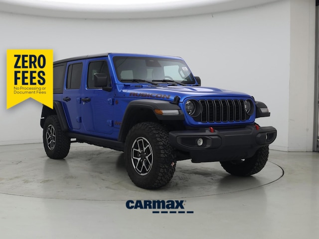 Blue 2025 Jeep Wrangler SUV / Crossover Four-Wheel Drive Automatic
