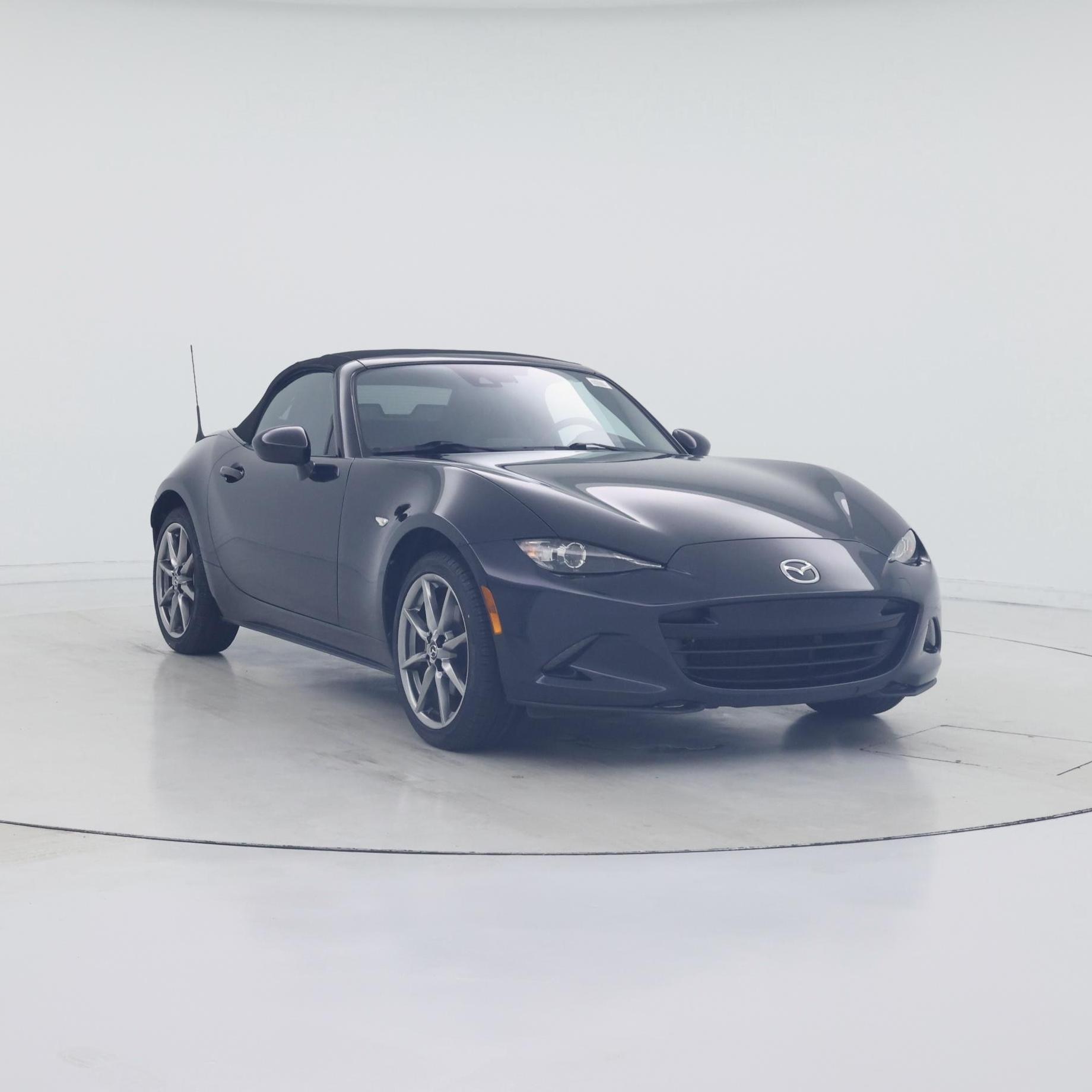 Black 2023 Mazda MX-5 Miata Convertible Rear-Wheel Drive Automatic