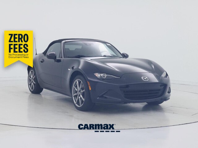 Black 2023 Mazda MX-5 Miata Convertible Rear-Wheel Drive Automatic