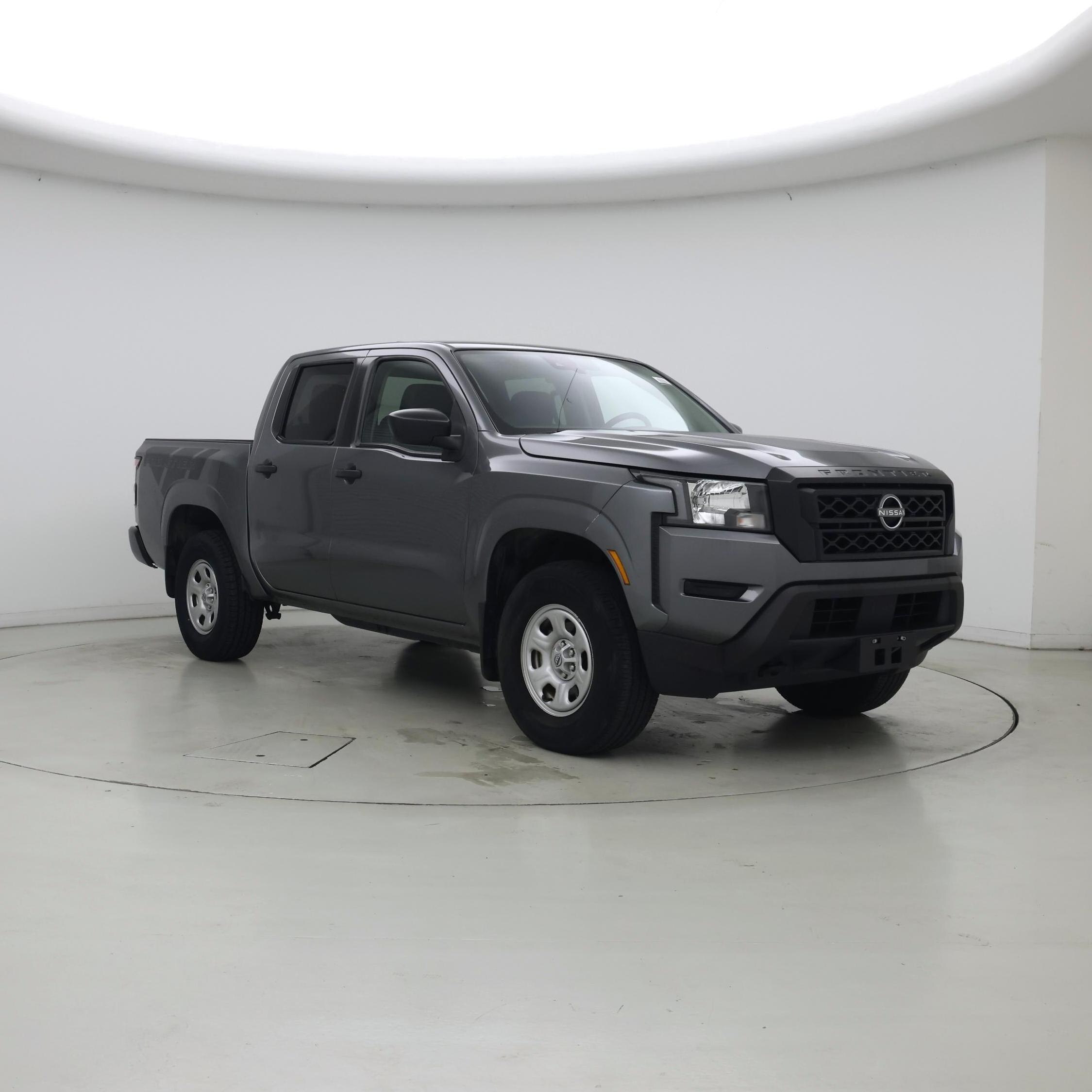 Gray 2024 Nissan Frontier Pickup Truck Four-Wheel Drive Automatic