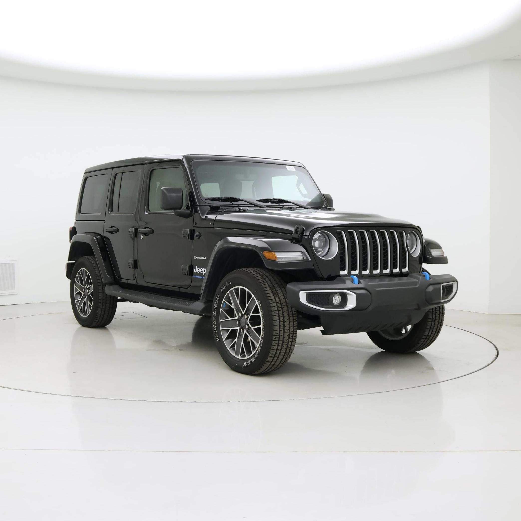 Black 2023 Jeep Wrangler 4xe SUV / Crossover Four-Wheel Drive Automatic