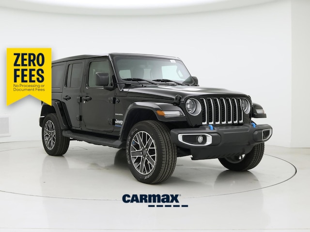 Black 2023 Jeep Wrangler 4xe SUV / Crossover Four-Wheel Drive Automatic