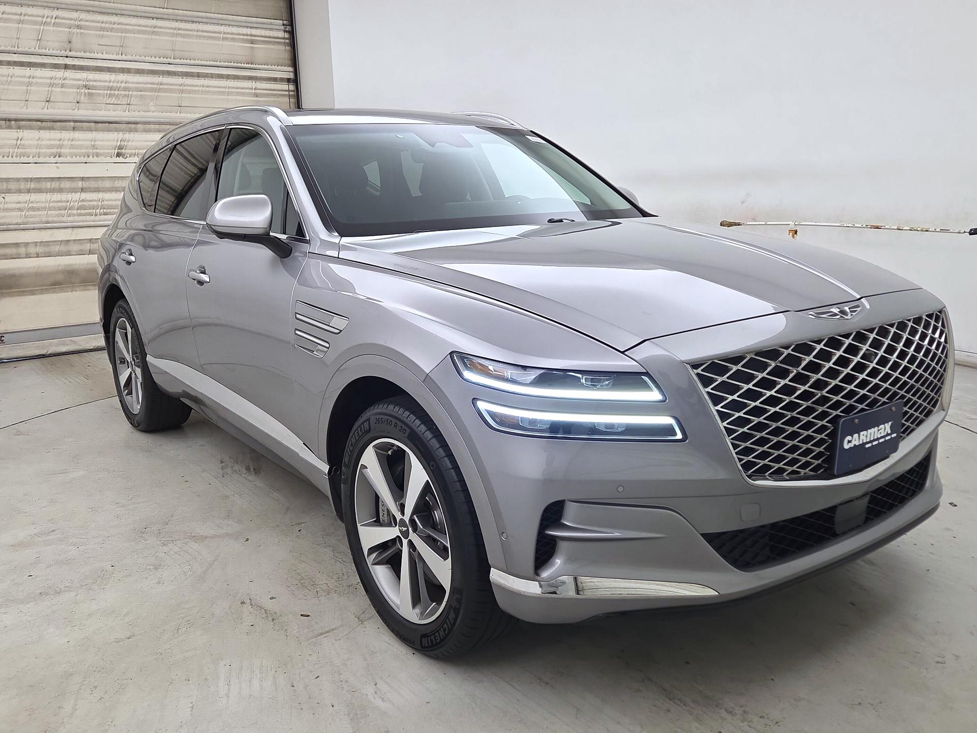 Silver 2022 Genesis GV80 SUV / Crossover All-Wheel Drive Automatic