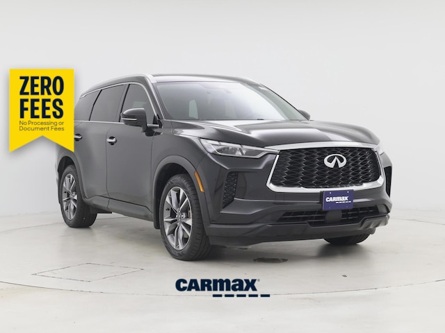 Black 2024 INFINITI QX60 Luxe FWD SUV / Crossover Front-Wheel Drive Automatic