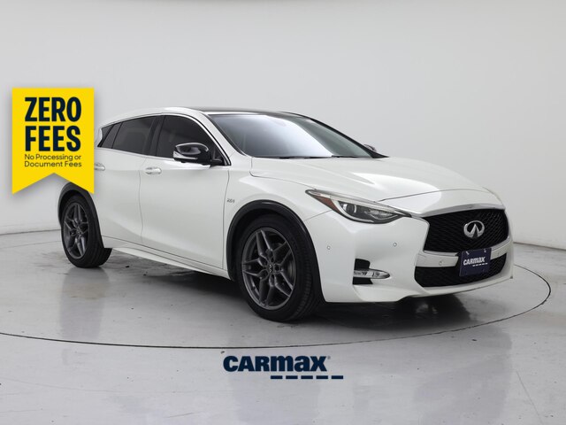 White 2018 INFINITI QX30 SUV / Crossover Front-Wheel Drive Automatic