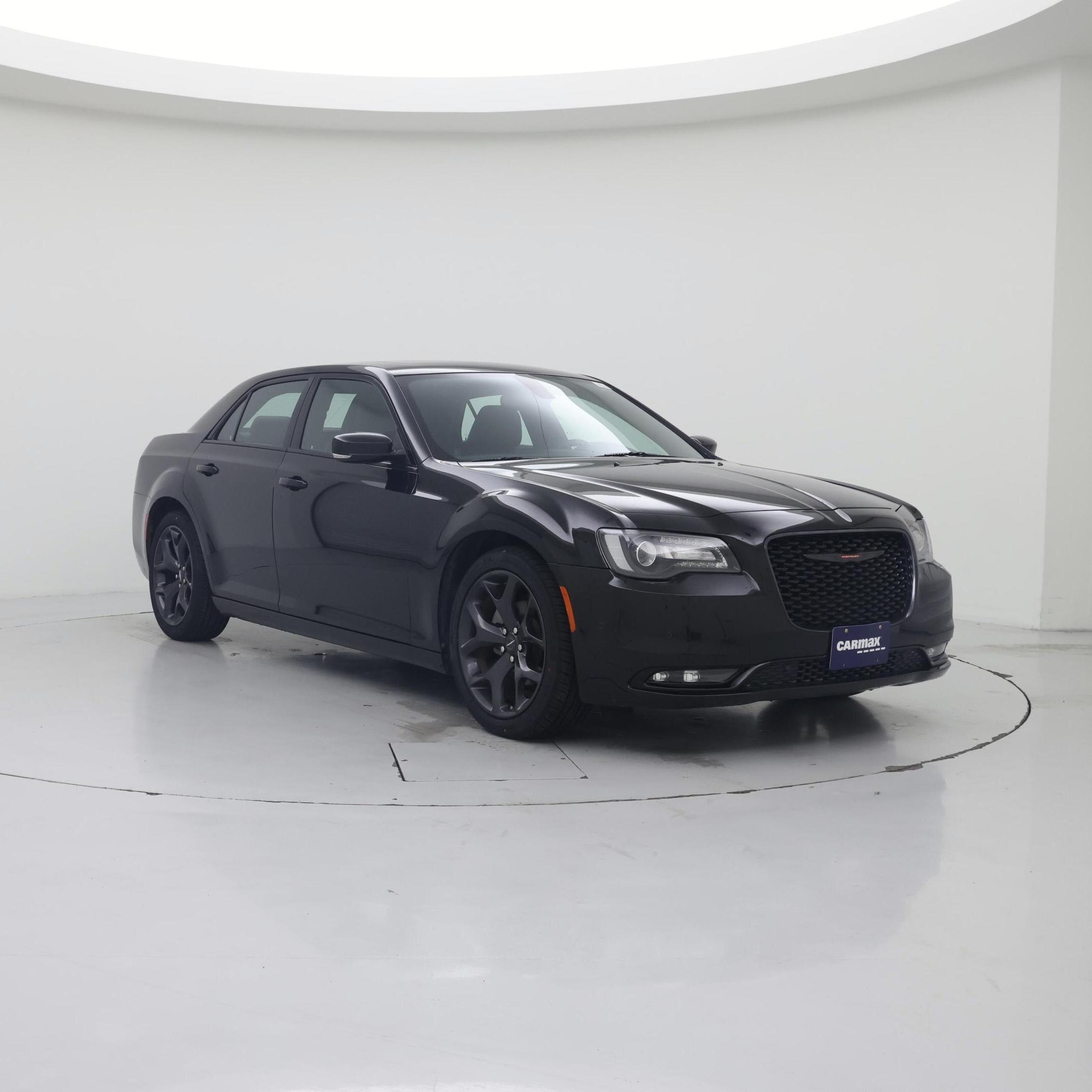 Black 2023 Chrysler 300 S V6 RWD Sedan Rear-Wheel Drive Automatic