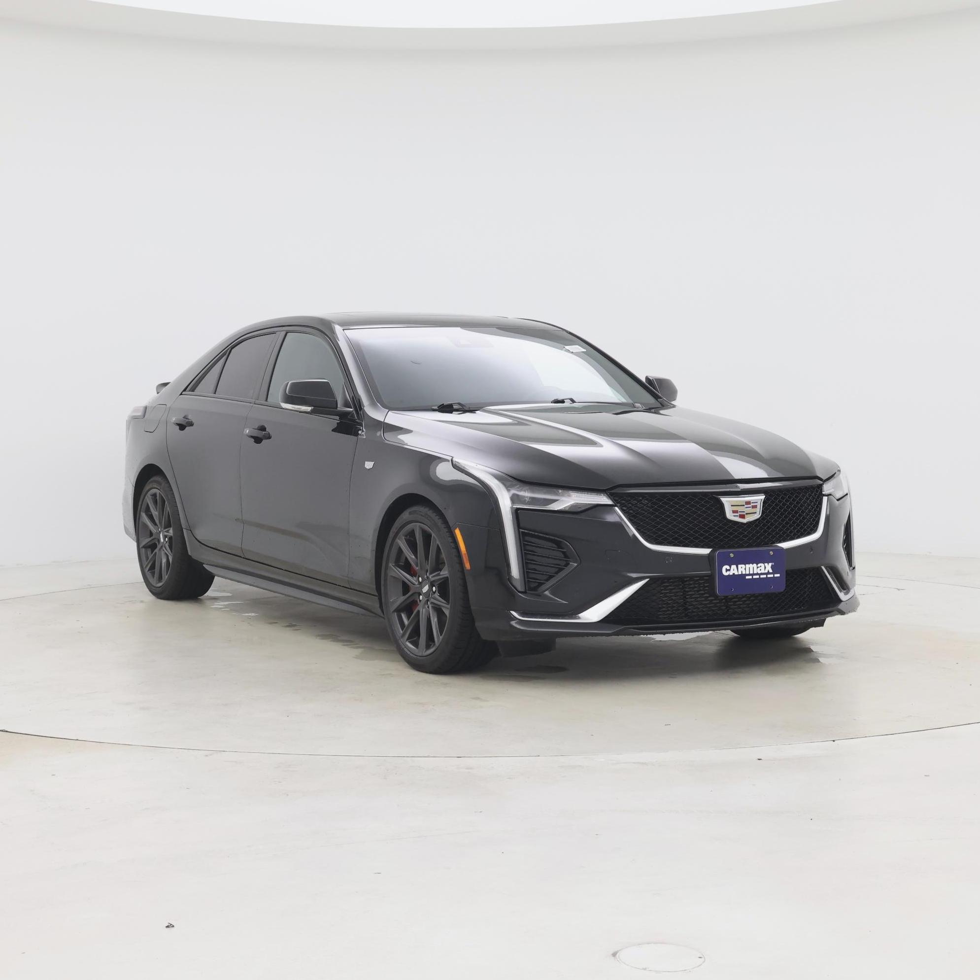 Black 2022 Cadillac CT4 Sedan Rear-Wheel Drive Automatic