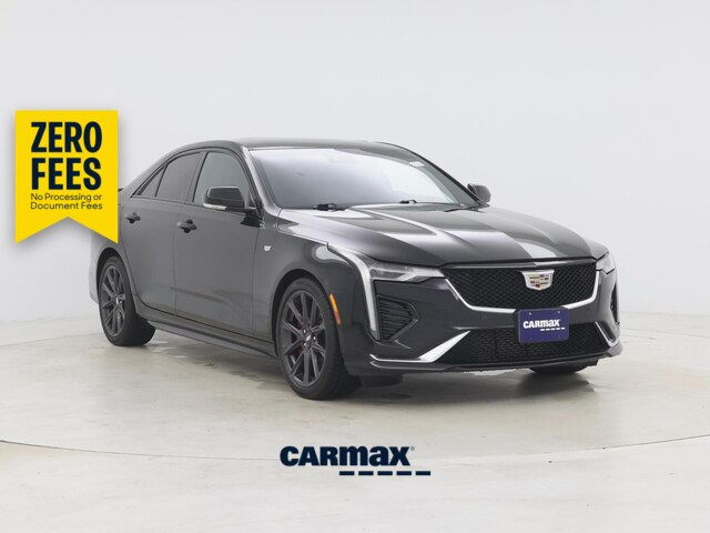 Black 2022 Cadillac CT4 Sedan Rear-Wheel Drive Automatic