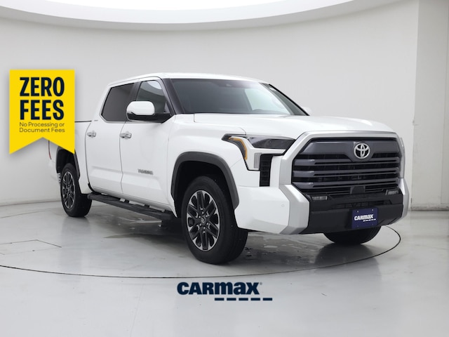 White 2026 Toyota Tundra Pickup Truck Four-Wheel Drive Automatic