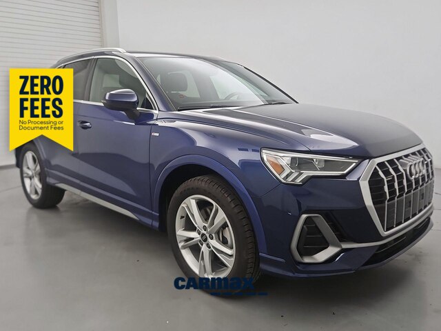 Blue 2022 Audi Q3 quattro Premium Plus S Line 45 TFSI SUV / Crossover All-Wheel Drive Automatic