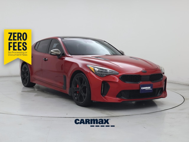 Red 2018 Kia Stinger Sedan Rear-Wheel Drive Automatic