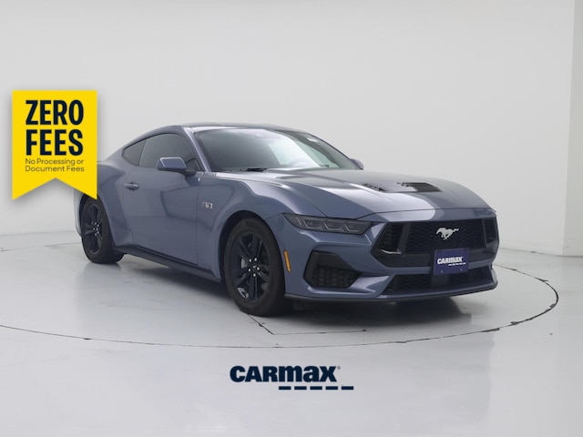 Gray 2025 Ford Mustang Coupe Rear-Wheel Drive Automatic