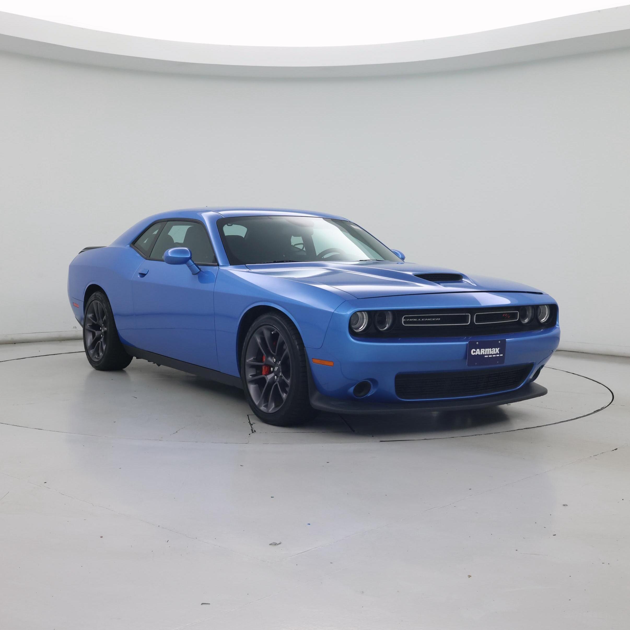 Blue 2023 Dodge Challenger Coupe Rear-Wheel Drive Automatic