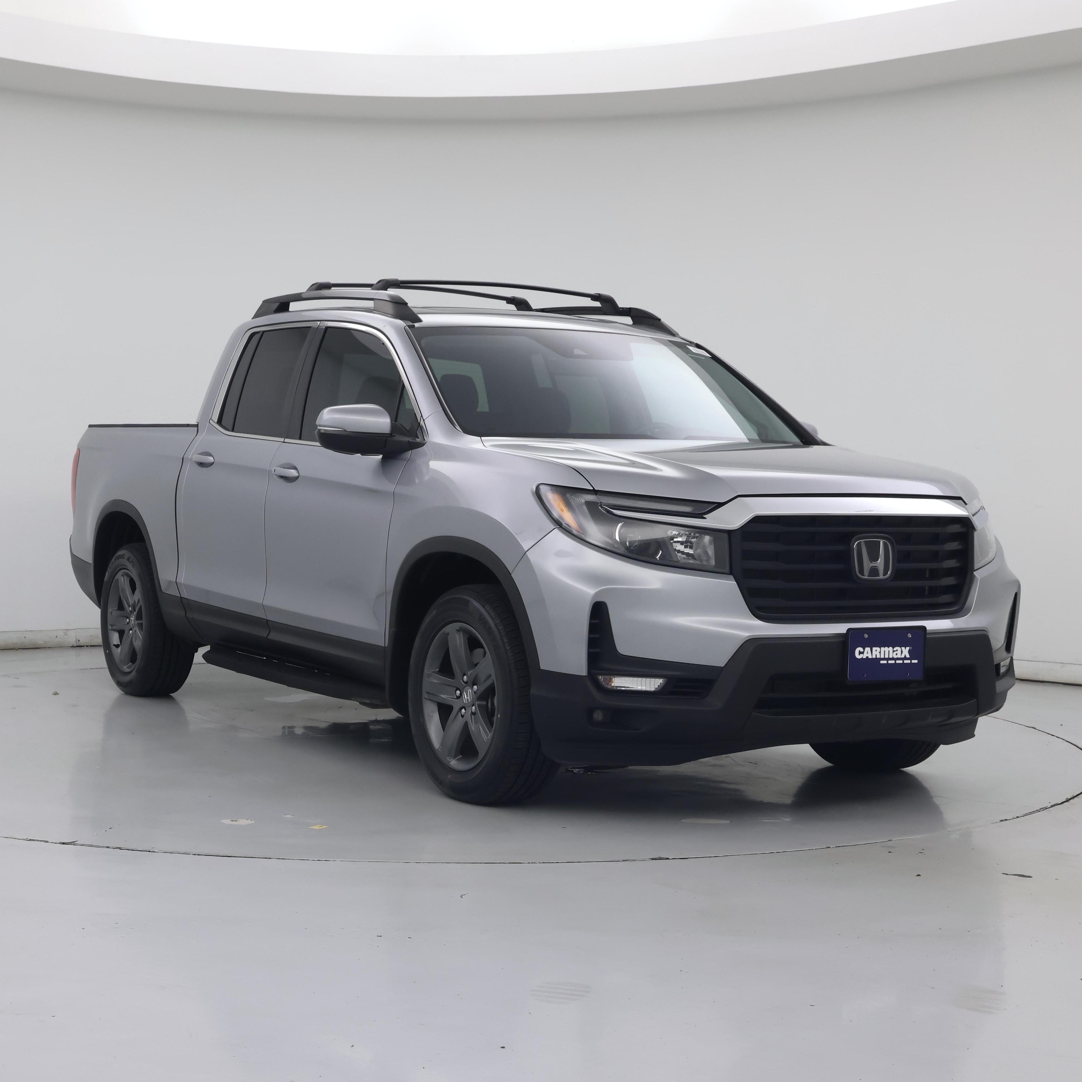 Silver 2023 Honda Ridgeline Pickup Truck All-Wheel Drive Automatic
