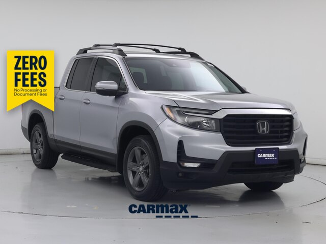 Silver 2023 Honda Ridgeline Pickup Truck All-Wheel Drive Automatic