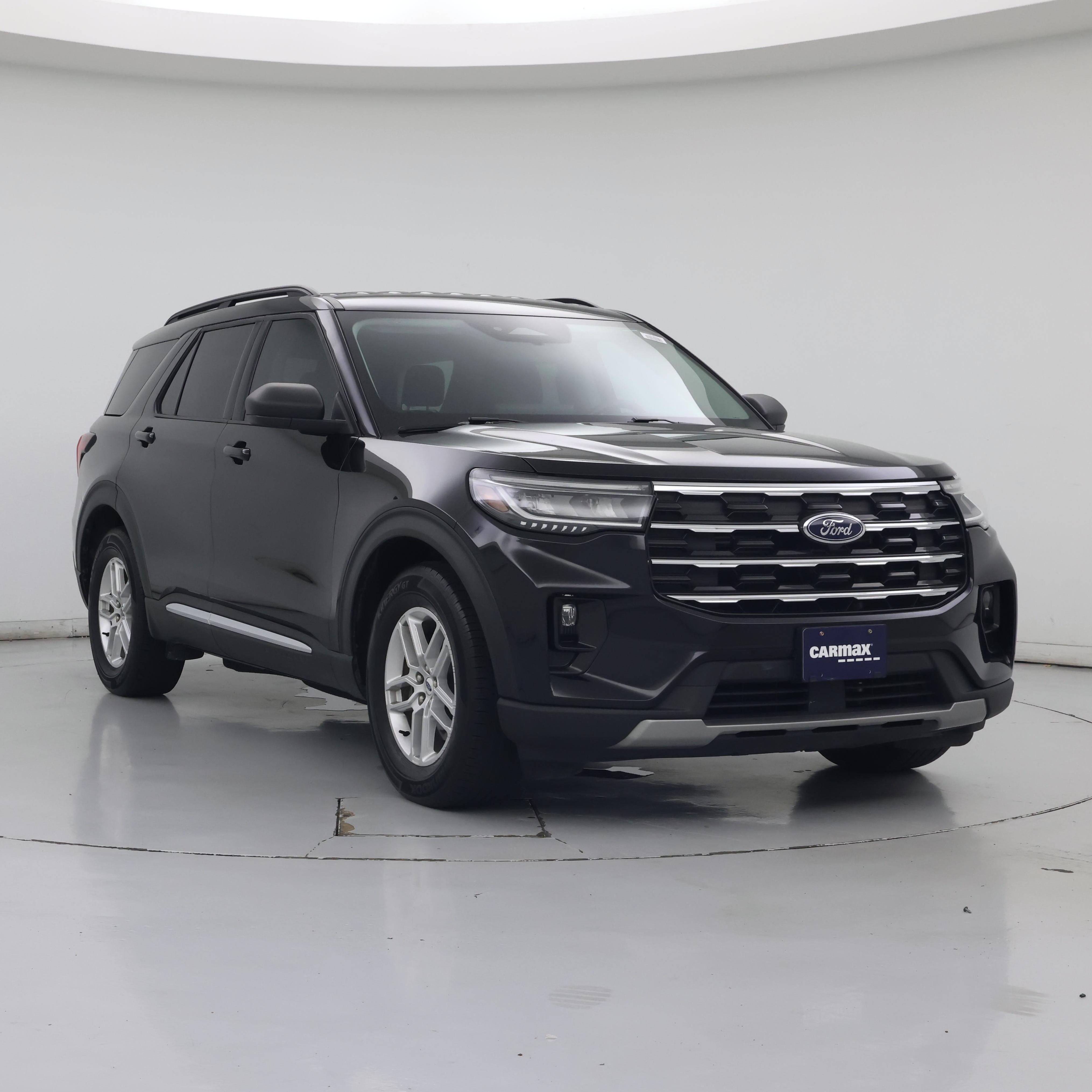 Black 2025 Ford Explorer SUV / Crossover Rear-Wheel Drive Automatic