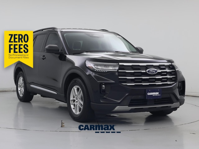 Black 2025 Ford Explorer SUV / Crossover Rear-Wheel Drive Automatic