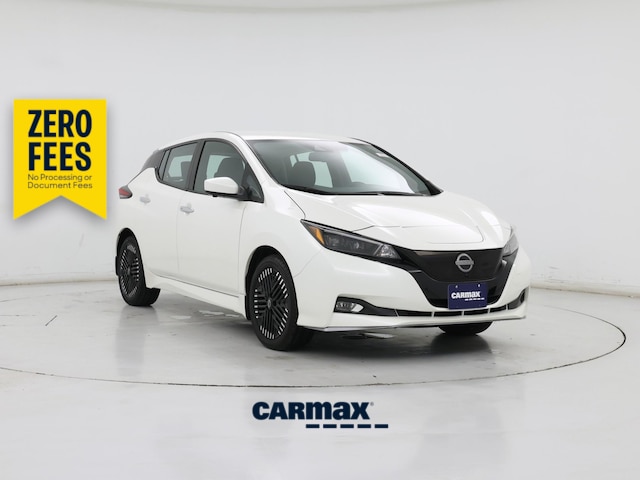 White 2024 Nissan LEAF Hatchback Front-Wheel Drive Automatic