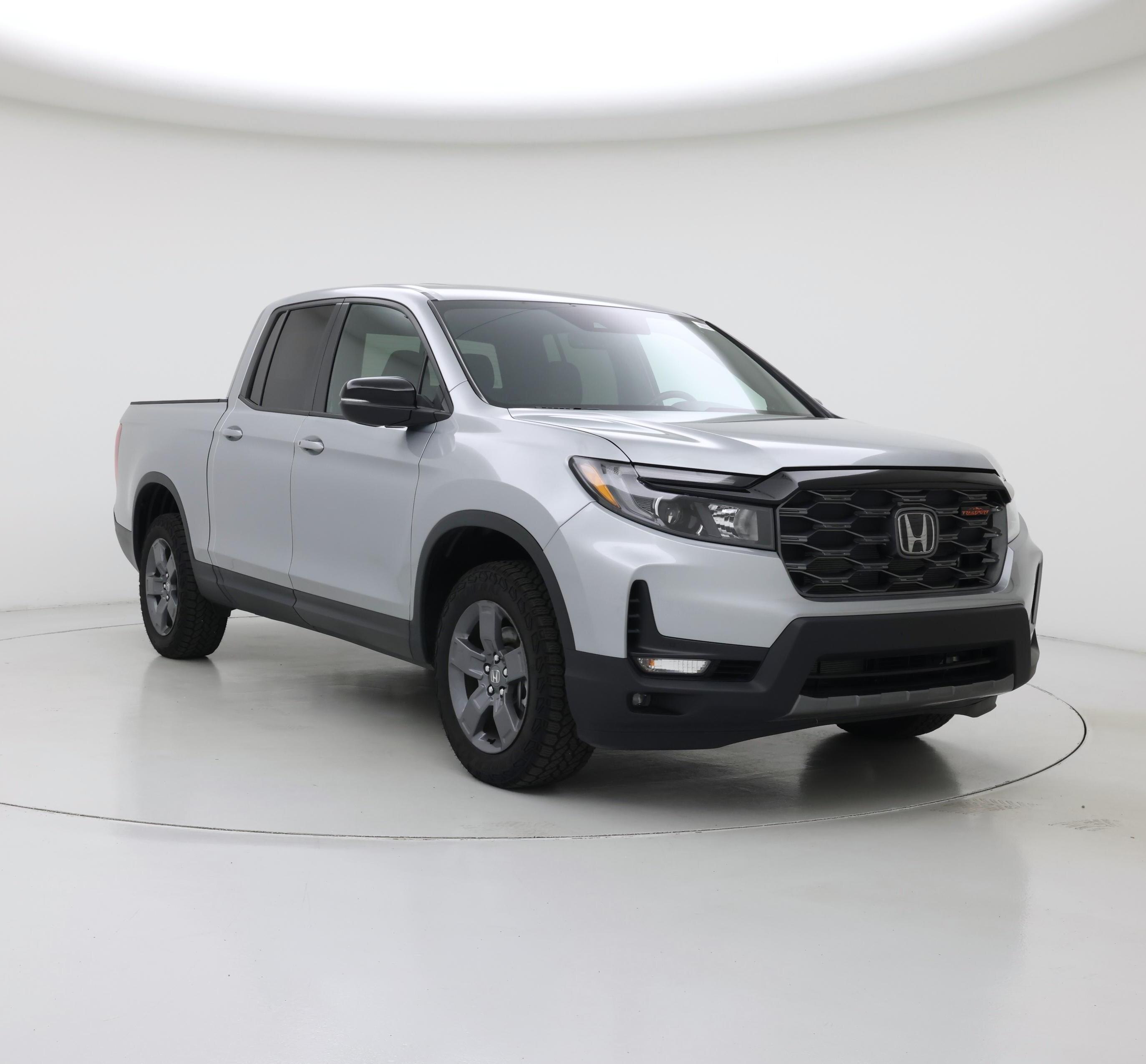 Silver 2025 Honda Ridgeline Pickup Truck All-Wheel Drive Automatic