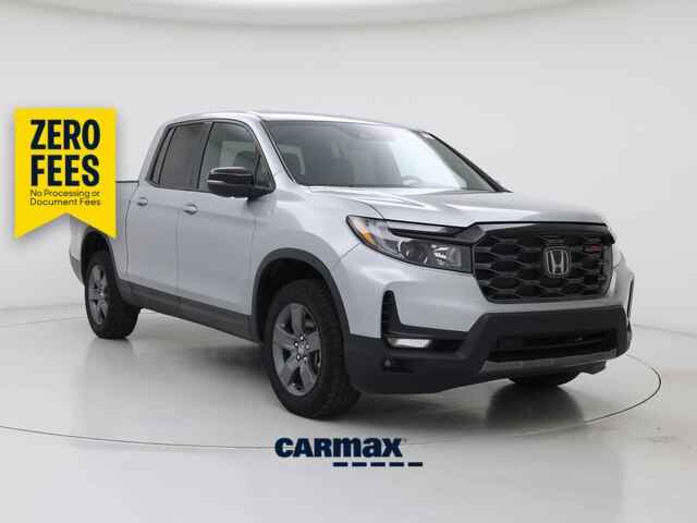 Silver 2025 Honda Ridgeline Pickup Truck All-Wheel Drive Automatic