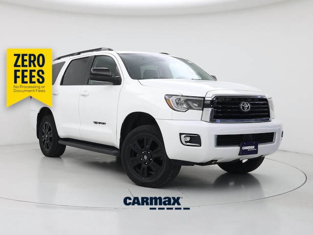 White 2019 Toyota Sequoia SUV / Crossover Four-Wheel Drive Automatic