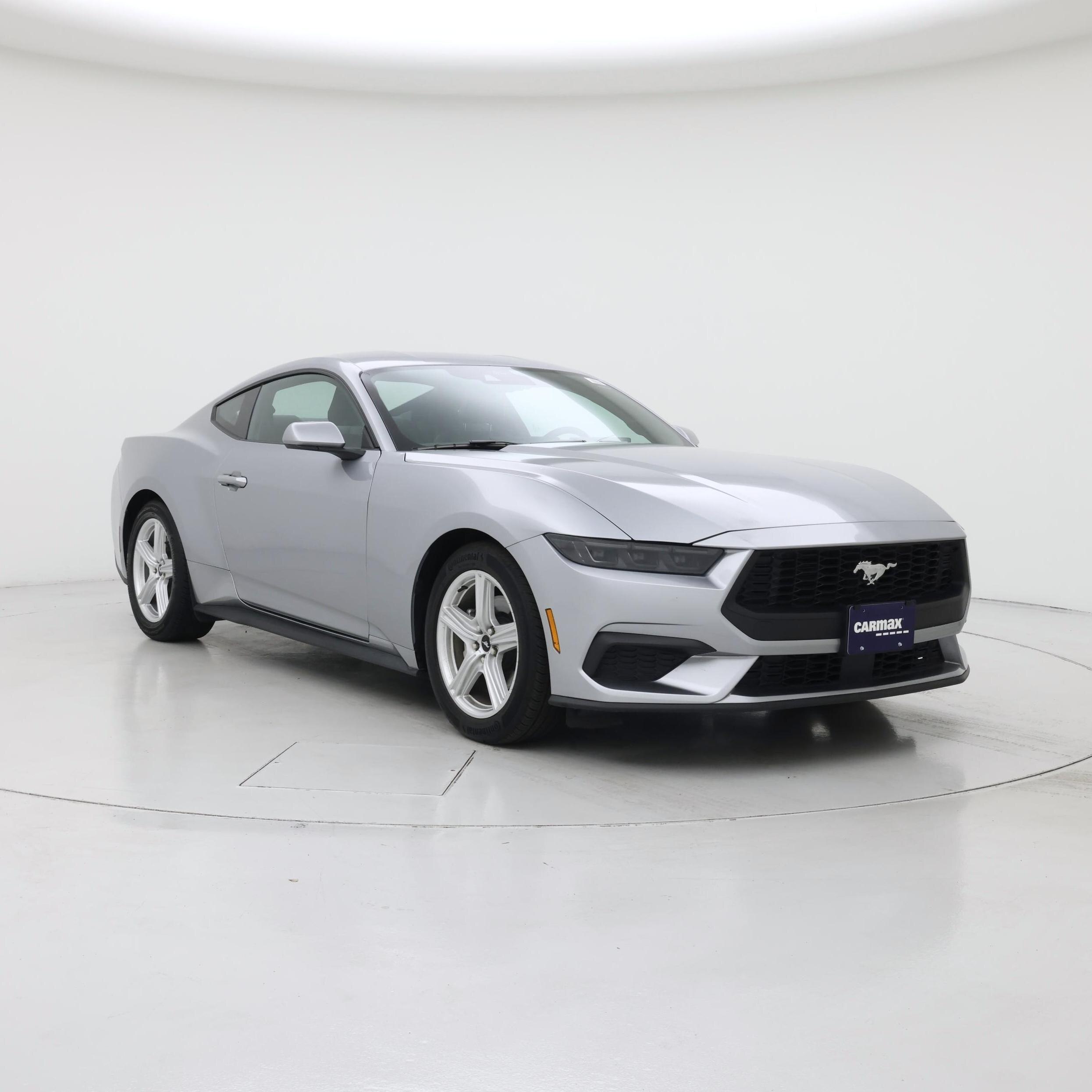 Silver 2026 Ford Mustang Coupe Rear-Wheel Drive Automatic
