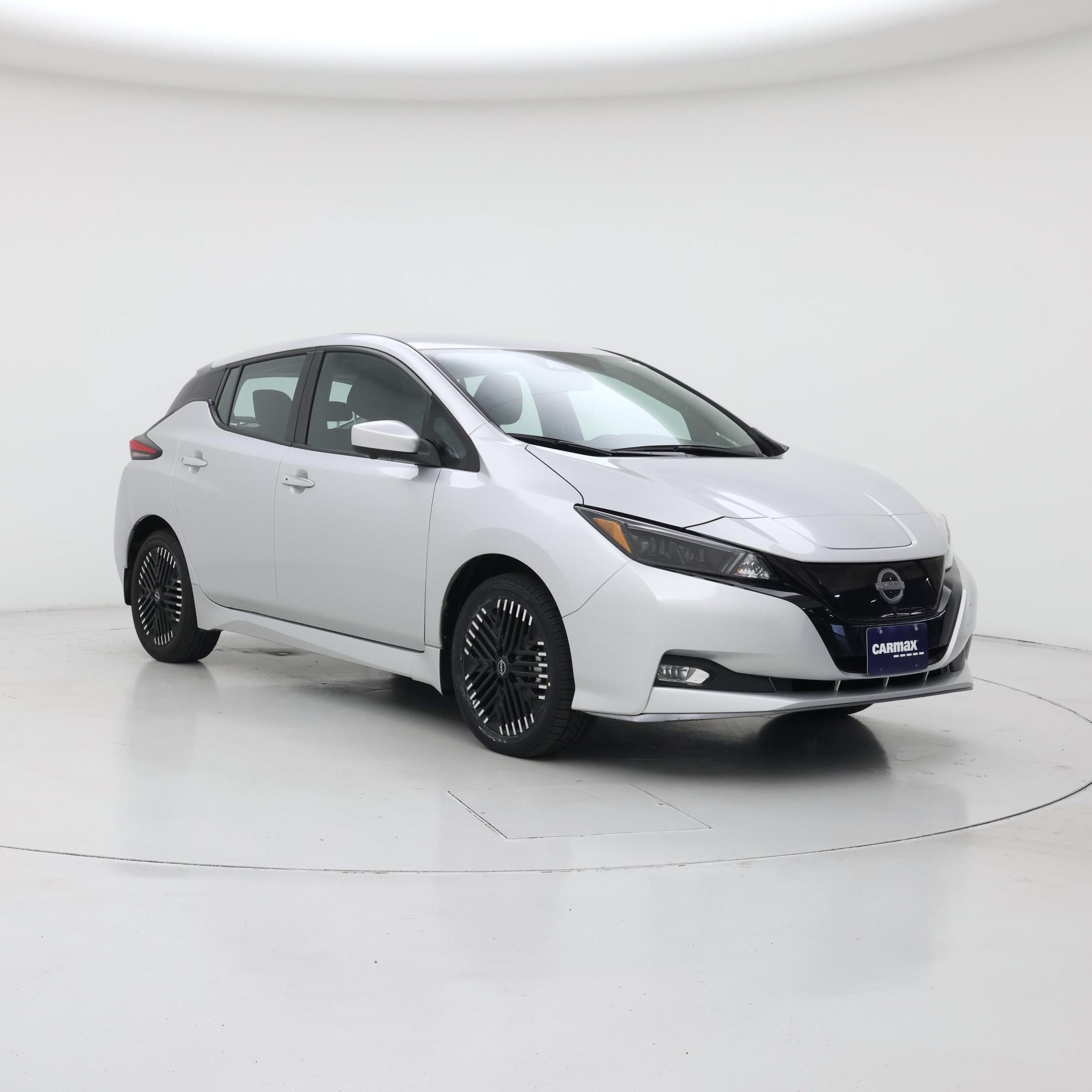 Silver 2024 Nissan LEAF Hatchback Front-Wheel Drive Automatic