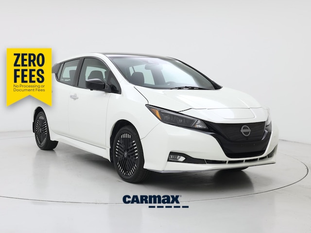 Black 2024 Nissan LEAF Hatchback Front-Wheel Drive Automatic