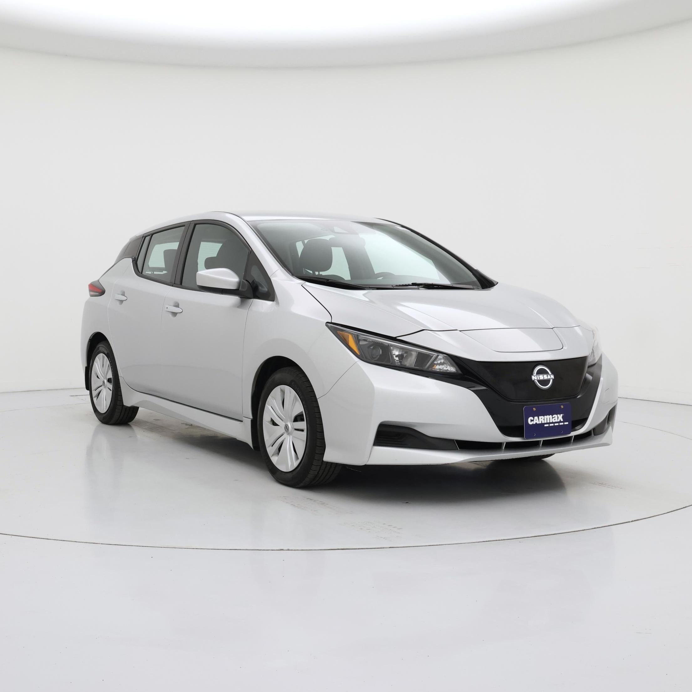 Silver 2025 Nissan LEAF Hatchback Front-Wheel Drive Automatic