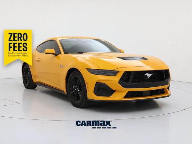 Orange 2026 Ford Mustang Coupe Rear-Wheel Drive Automatic