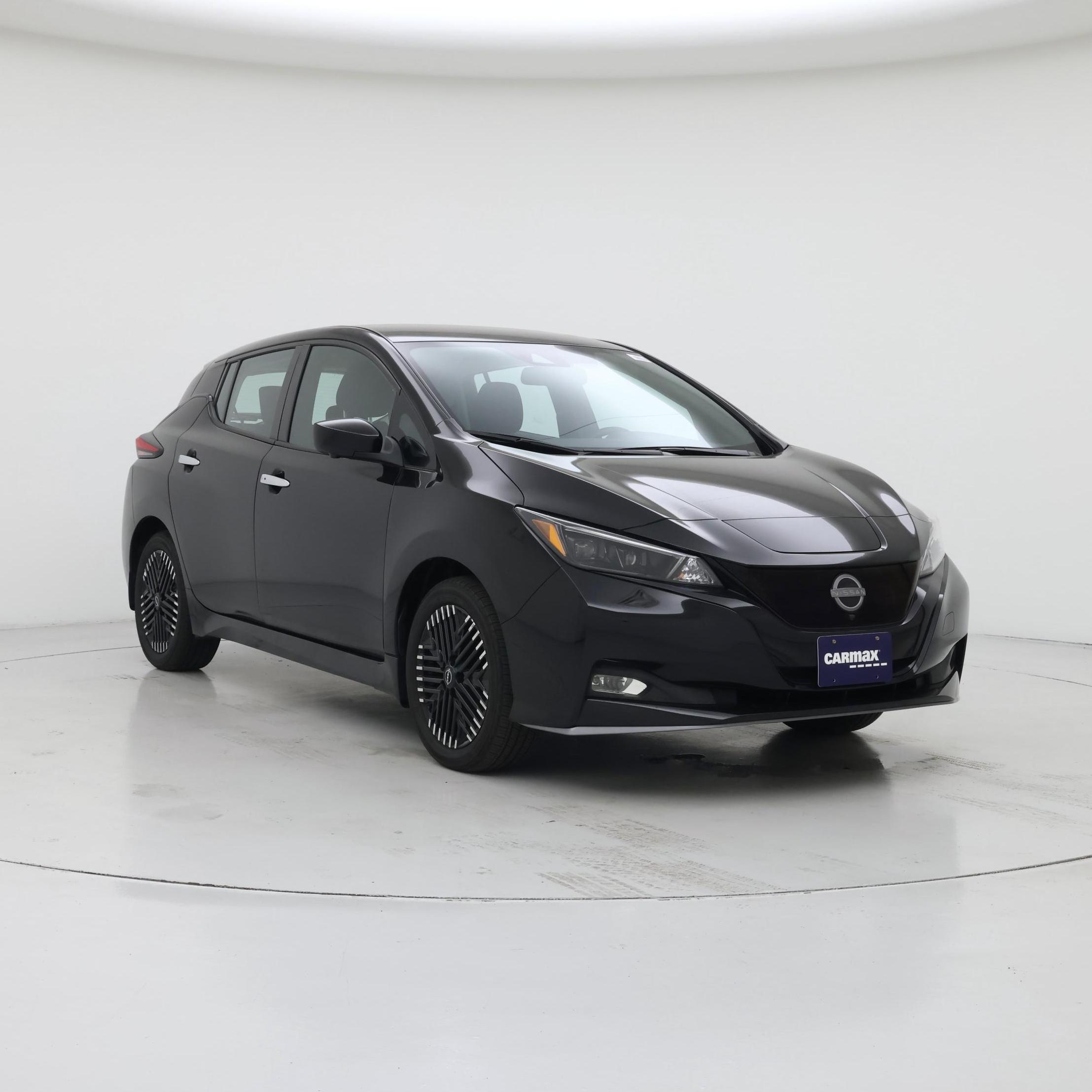 Black 2025 Nissan LEAF Hatchback Front-Wheel Drive Automatic