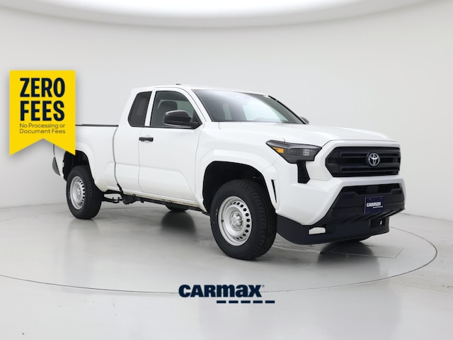 White 2025 Toyota Tacoma Pickup Truck 4X2 Automatic