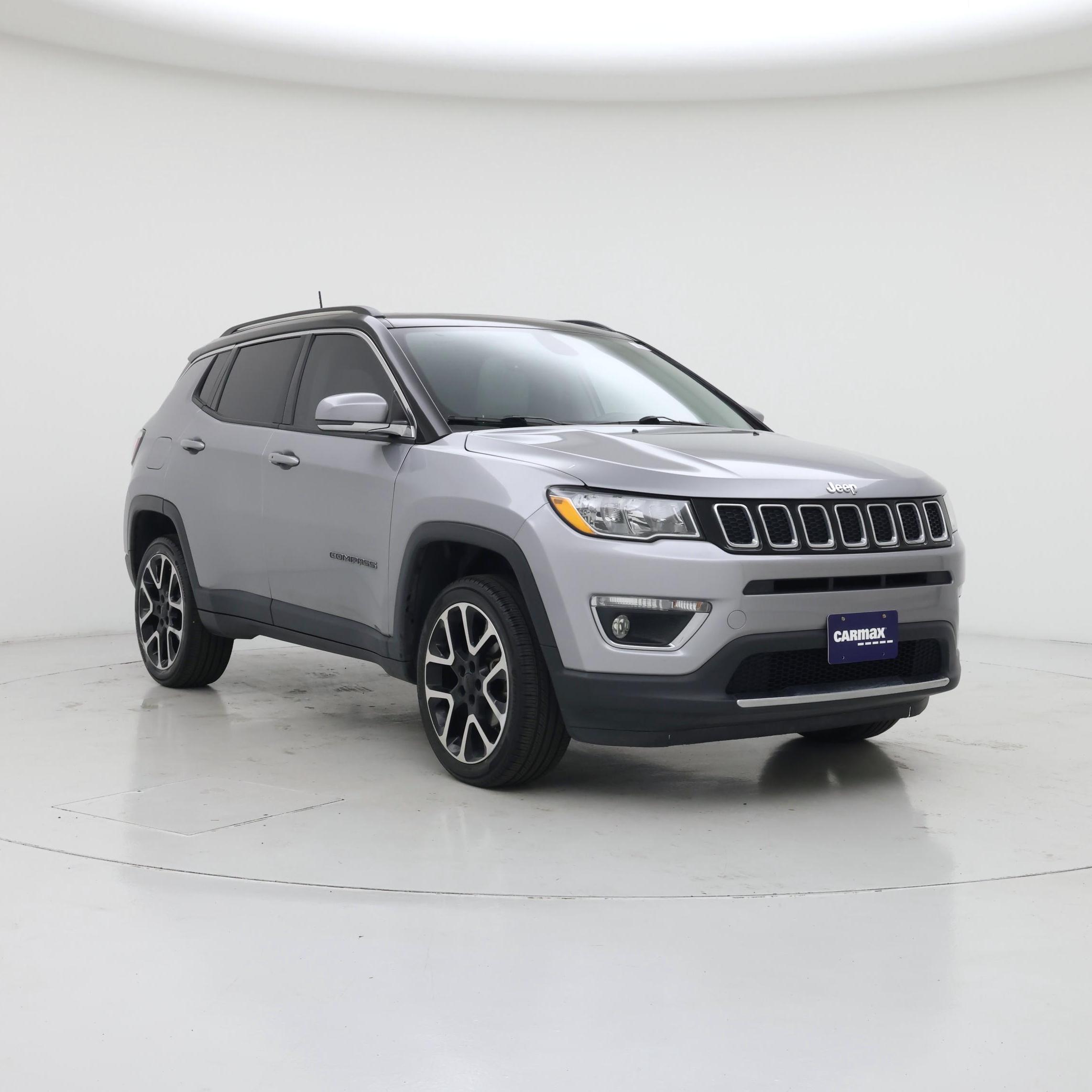 Silver 2018 Jeep Compass SUV / Crossover Four-Wheel Drive Automatic