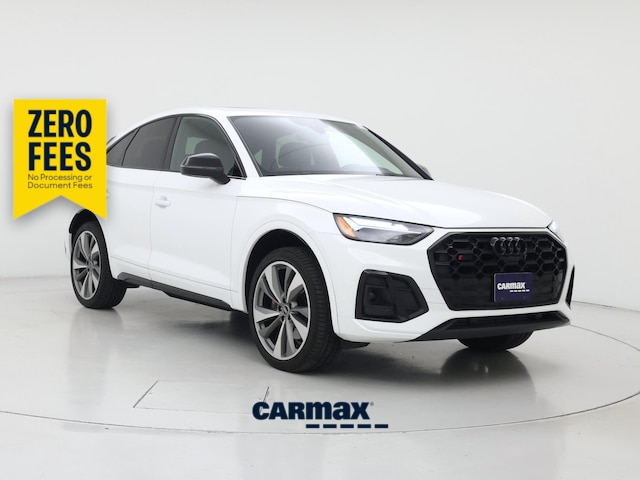 White 2023 Audi SQ5 Sportback Sedan All-Wheel Drive Automatic