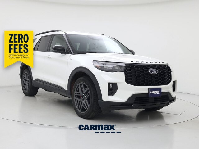 White 2025 Ford Explorer SUV / Crossover All-Wheel Drive Automatic