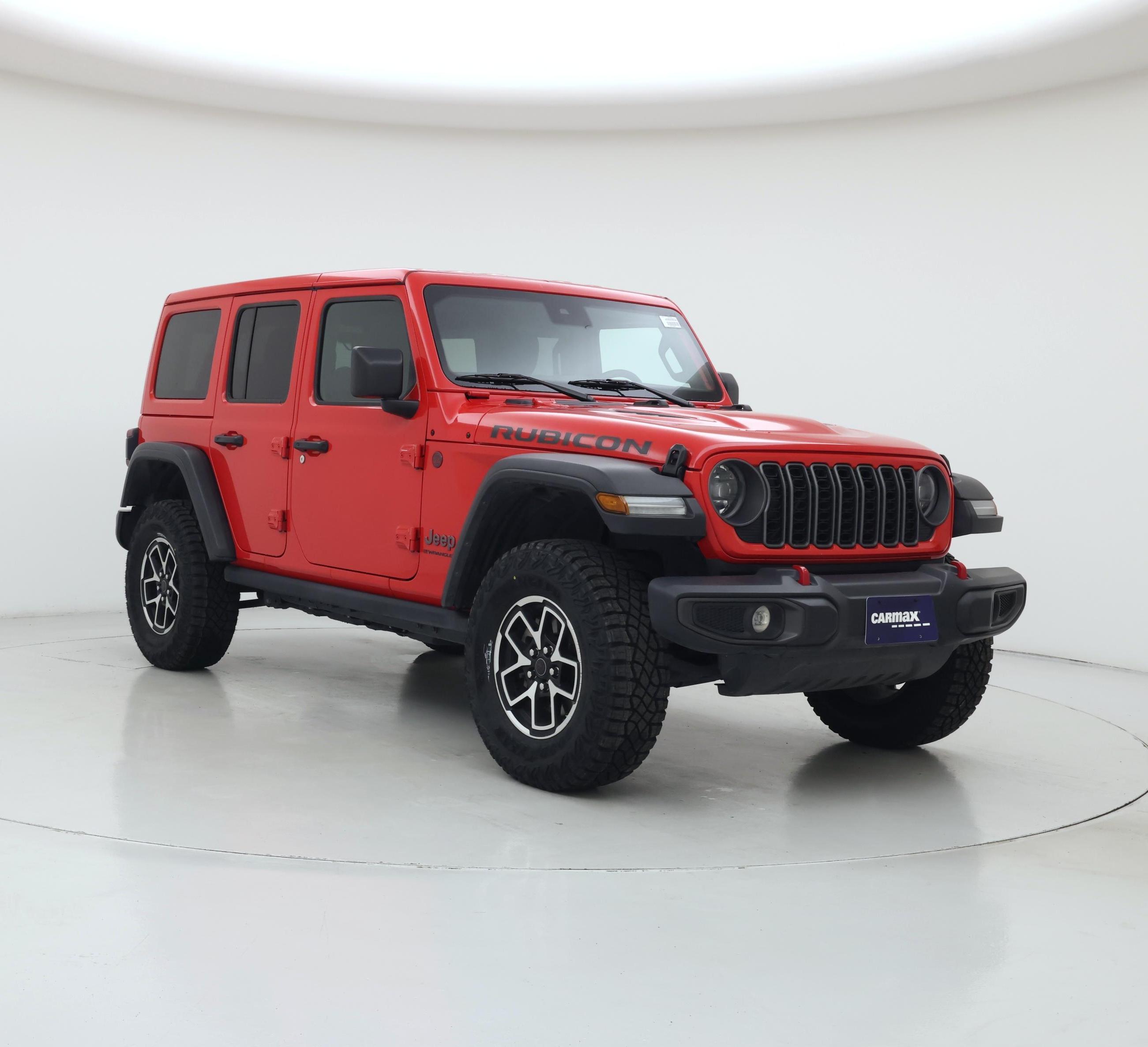 Red 2025 Jeep Wrangler SUV / Crossover Four-Wheel Drive Automatic