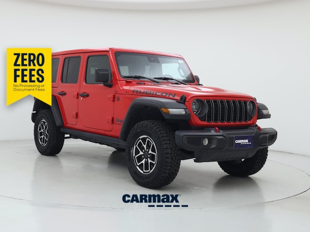 Red 2025 Jeep Wrangler SUV / Crossover Four-Wheel Drive Automatic