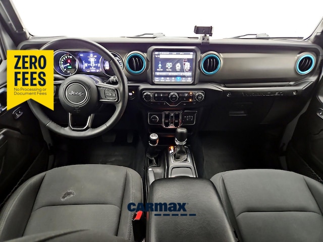 Silver 2023 Jeep Wrangler 4xe SUV / Crossover Four-Wheel Drive Automatic