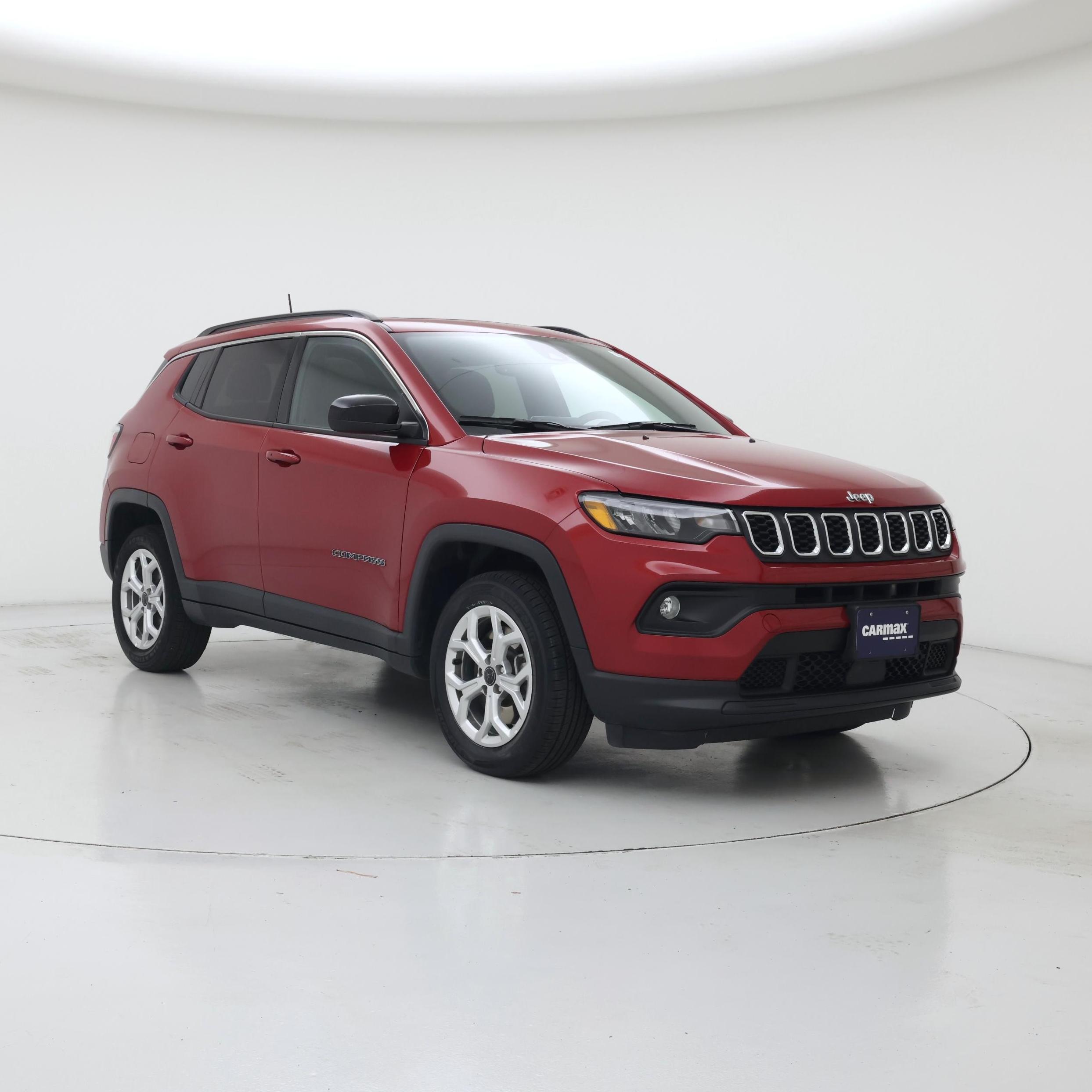 Red 2025 Jeep Compass SUV / Crossover Four-Wheel Drive Automatic