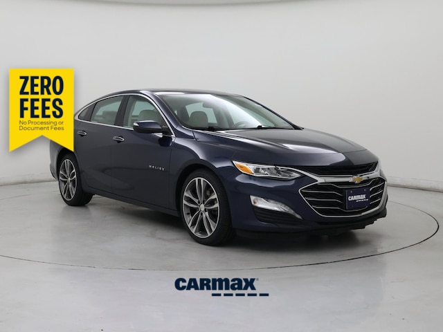 Blue 2022 Chevrolet Malibu Sedan Front-Wheel Drive Automatic