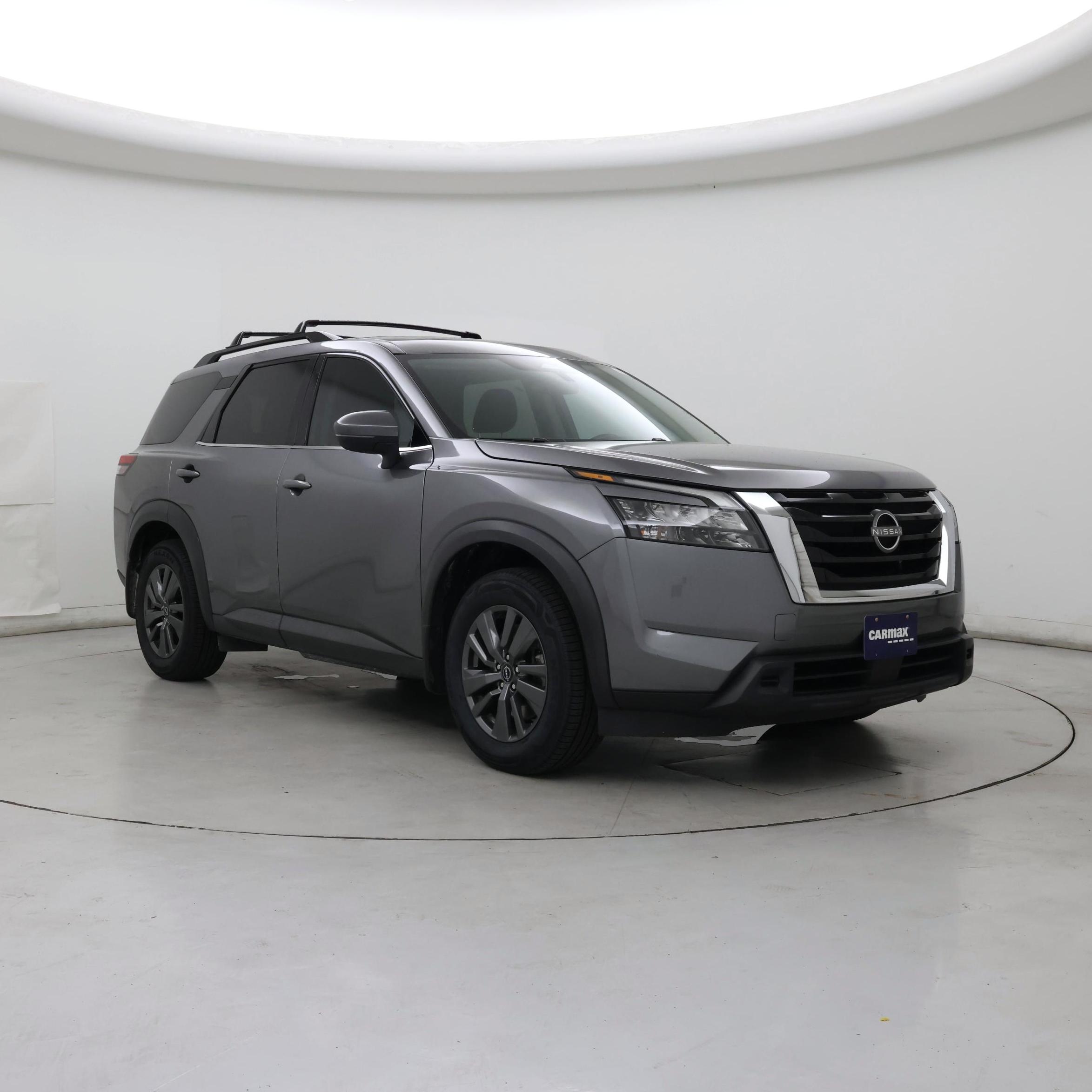 Gray 2023 Nissan Pathfinder SV FWD SUV / Crossover Front-Wheel Drive Automatic