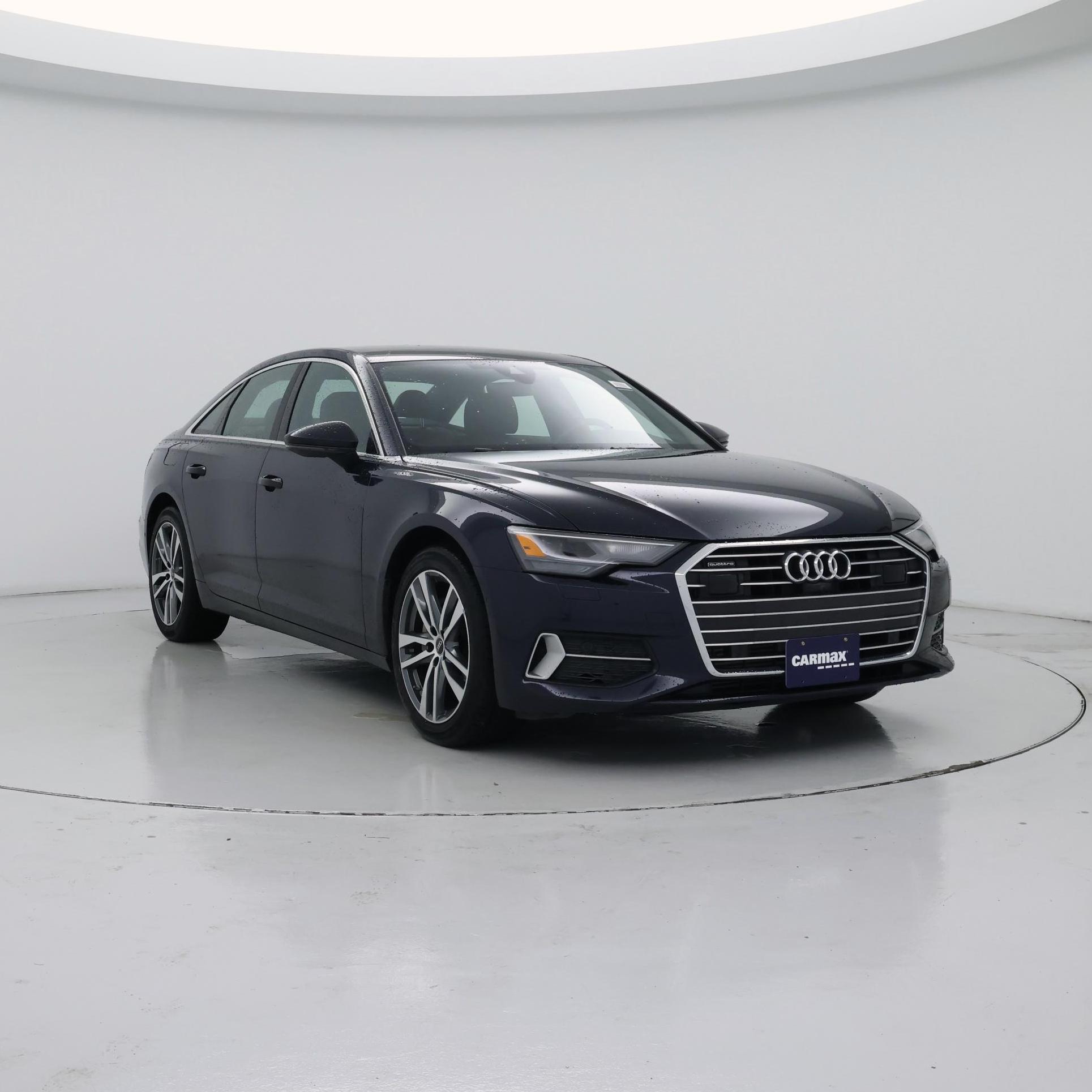 Blue 2023 Audi A6 Sedan All-Wheel Drive Automatic
