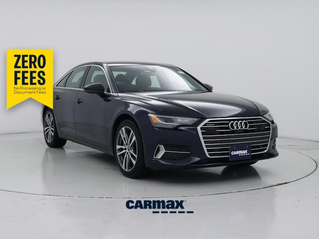 Blue 2023 Audi A6 Sedan All-Wheel Drive Automatic