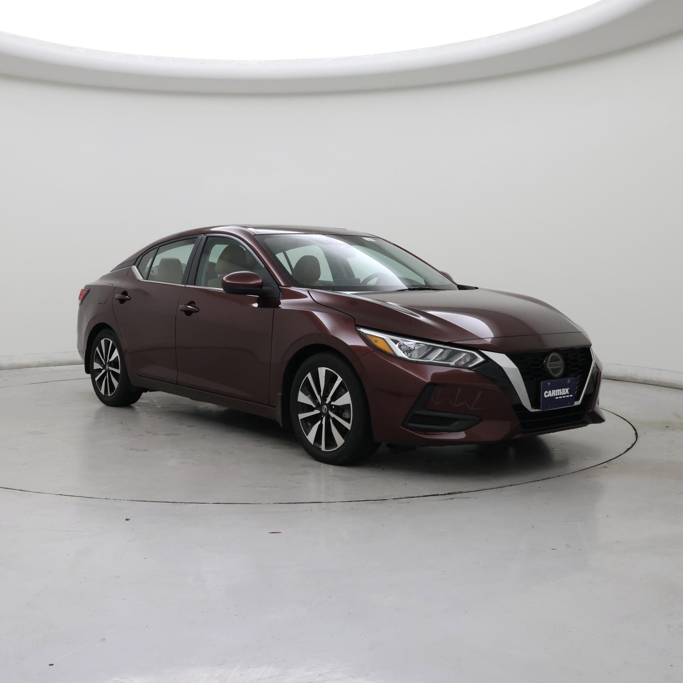 Red 2023 Nissan Sentra Sedan Front-Wheel Drive Automatic