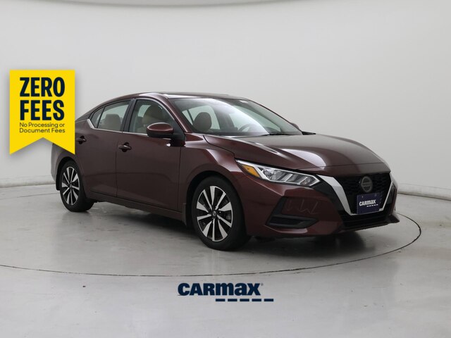 Red 2023 Nissan Sentra Sedan Front-Wheel Drive Automatic