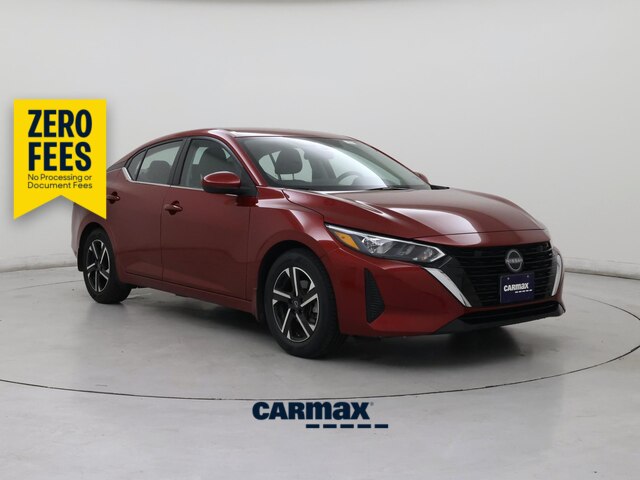 Red 2024 Nissan Sentra Sedan Front-Wheel Drive Automatic