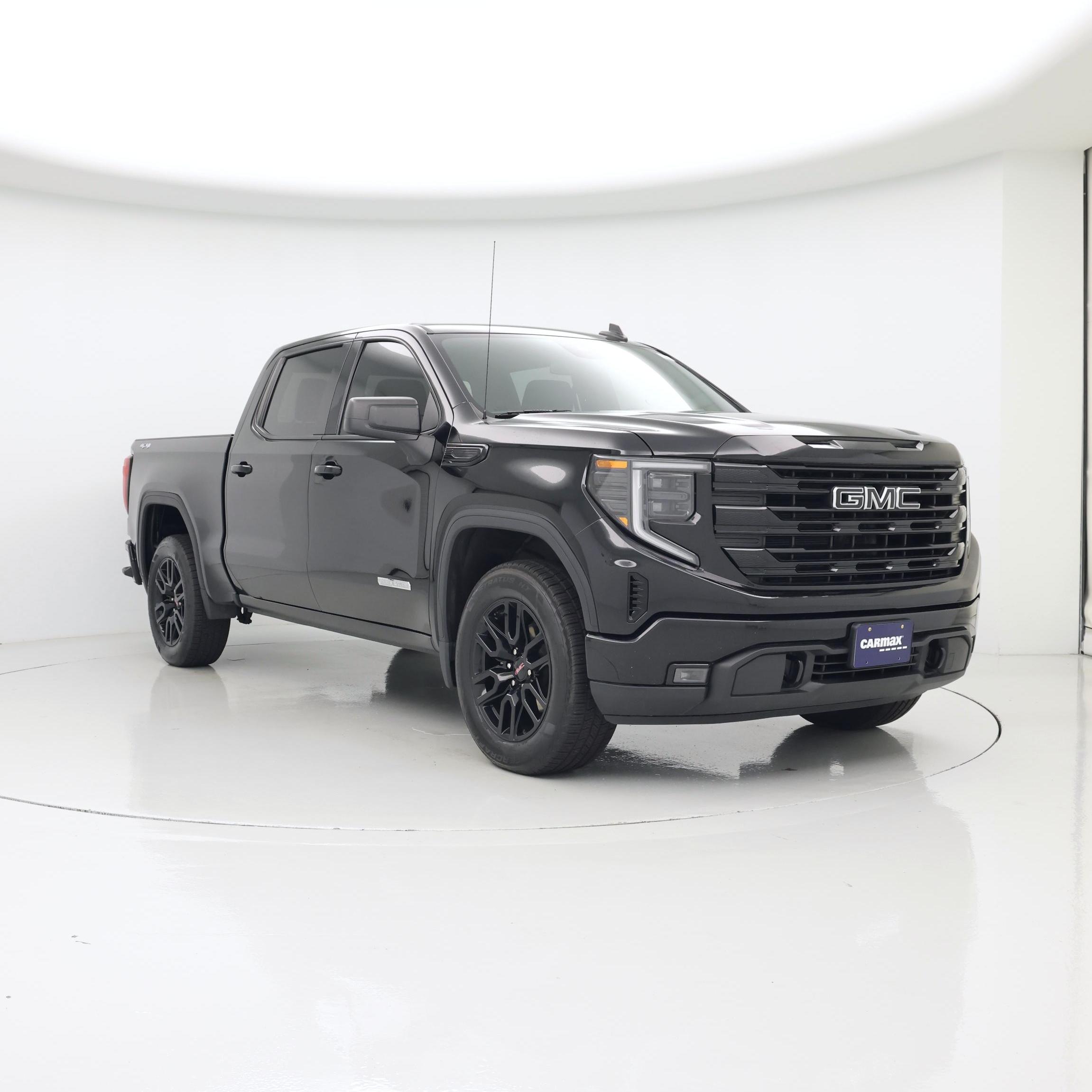 Black 2023 GMC Sierra 1500 Pickup Truck Four-Wheel Drive Automatic