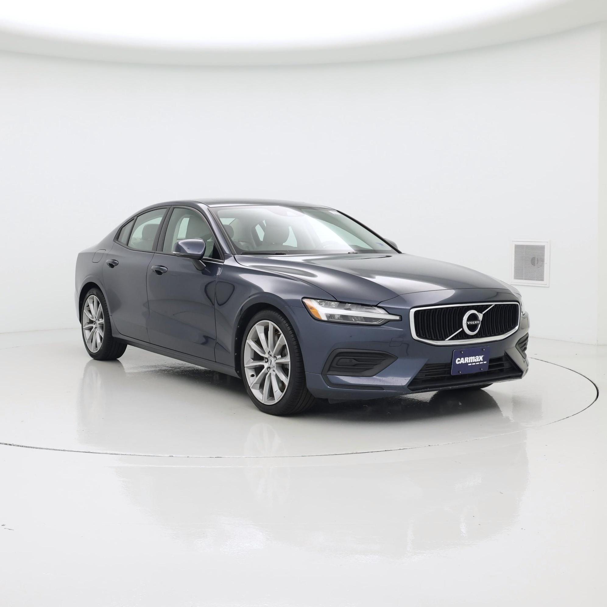 Blue 2020 Volvo S60 Sedan All-Wheel Drive Automatic