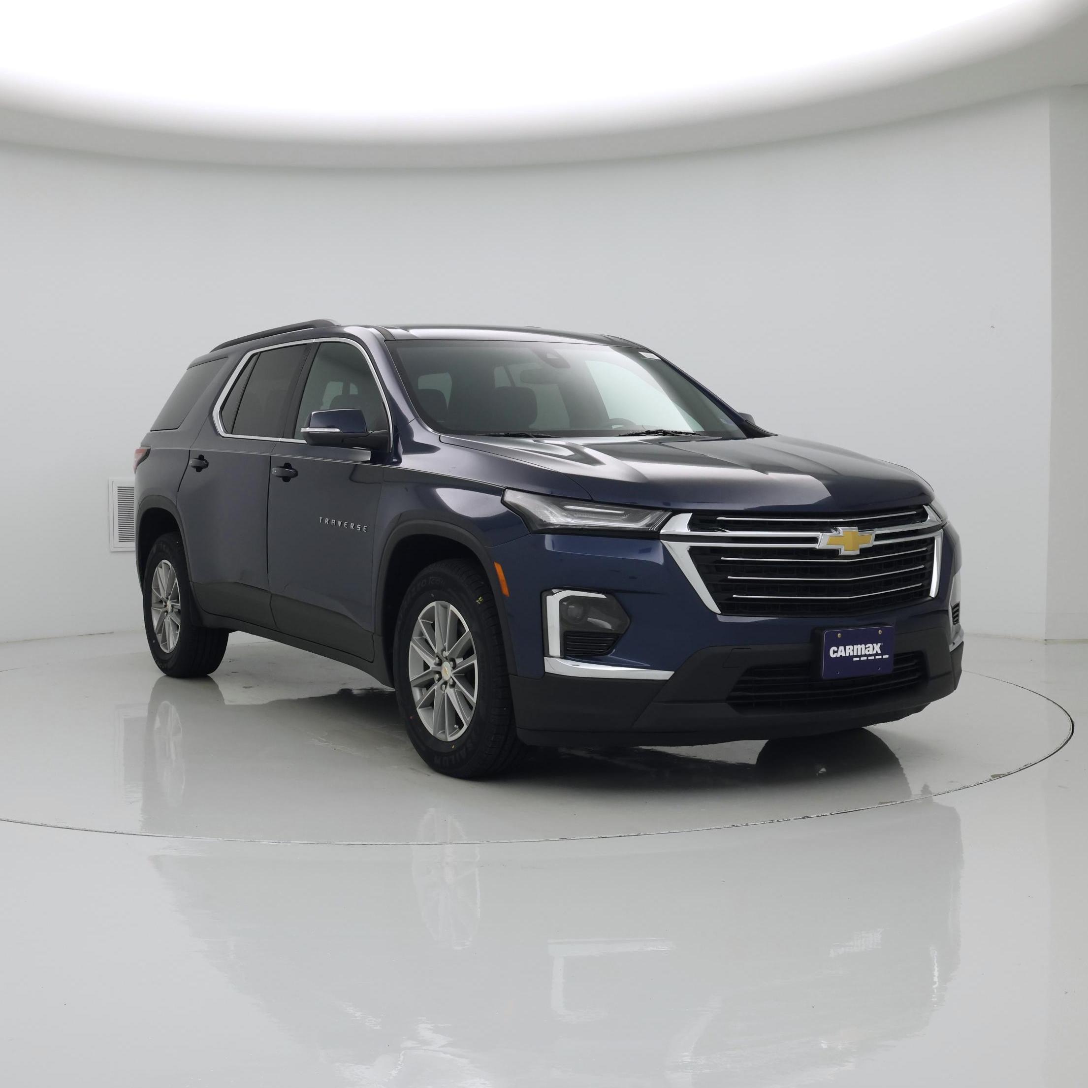 Blue 2023 Chevrolet Traverse SUV / Crossover Four-Wheel Drive Automatic
