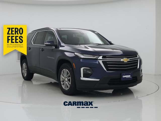 Blue 2023 Chevrolet Traverse SUV / Crossover Four-Wheel Drive Automatic
